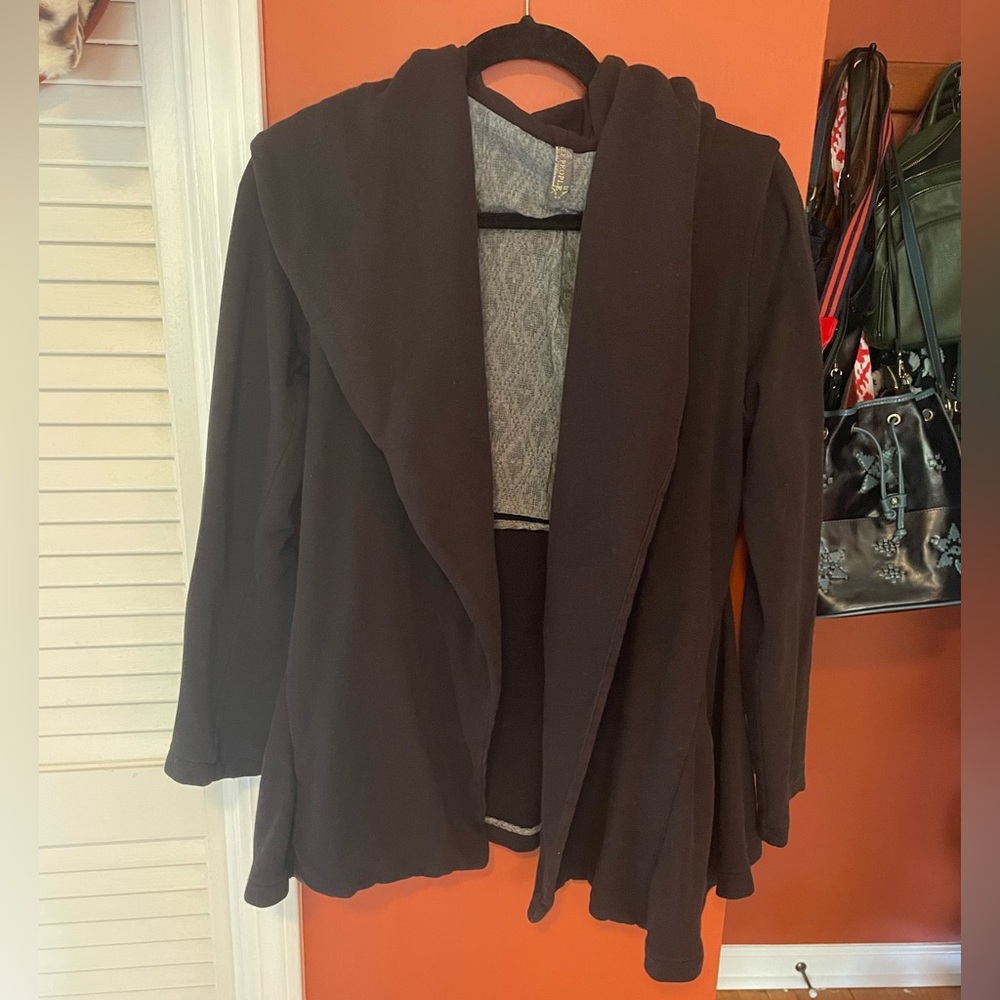 Free People sweater blazer